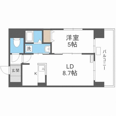 サンコート南郷通の物件間取画像